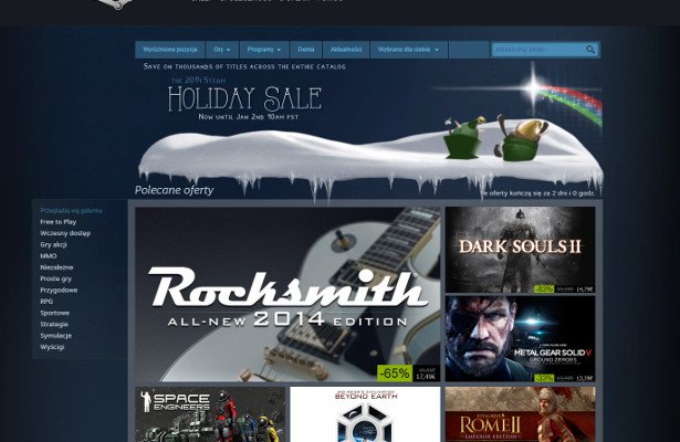 Nareszcie – wystartowała wielka zimowa wyprzedaż na&nbsp;Steamie! Euro Truck Simulator 2 za&nbsp;13 zł, Injustice: Gods Among Us za&nbsp;15 zł…
