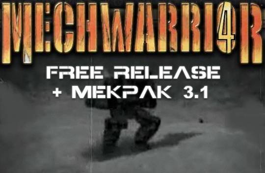 Freeware: Mechwarrior 4 (znów) do ściągnięcia!