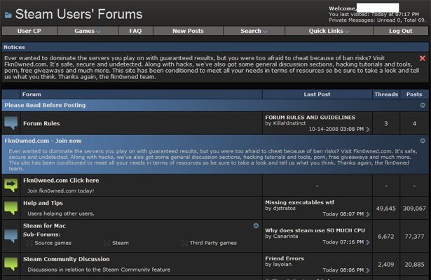Forum Steama zaatakowane przez hakerów!