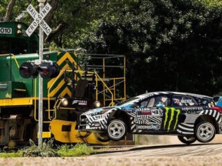 Ken Block, rajdówka i&nbsp;„nie&nbsp;róbcie tego sami” [WIDEO]
