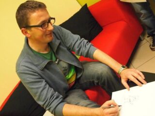 Czarny humor w&nbsp;różnych odcieniach – relacja z&nbsp;wystawy Marka Lenca