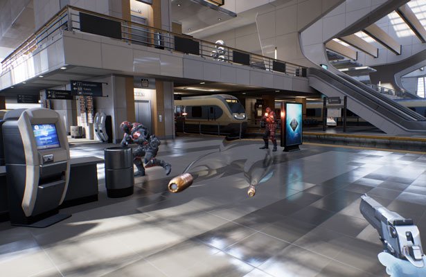 Epic + Oculus Touch = Bullet Train [WIDEO]