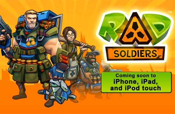 RAD Soldiers: Darmowa strategia turowa na iOS… od twórców Brinka [WIDEO] [UPDATE]