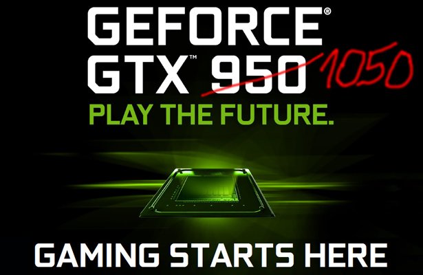 Wyciekła specyfikacja GeForce GTX 1050