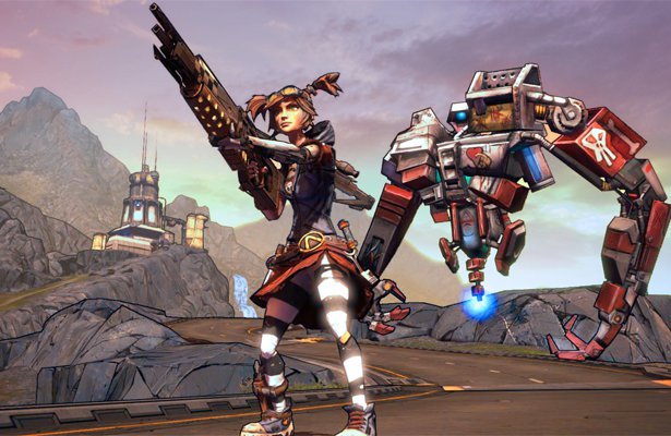 Borderlands 2: Mechromancerka na pierwszym screenie z rozgrywki