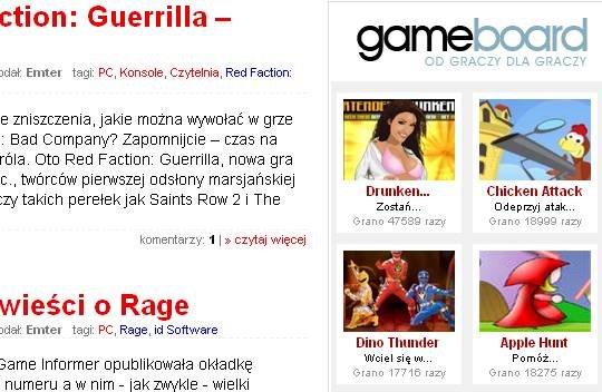 Chcecie? Moduł z darmowymi grami online na www.cdaction.pl