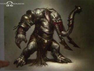 God of War: Wstąpienie ? Co&nbsp;wyjdzie z&nbsp;połączenia minotaura, trolla i&nbsp;cerbera? Przerośnięty słoń [WIDEO]