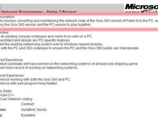 Fable III jednak na PC? Z co-opem między pecetowcami a posiadaczami X360?