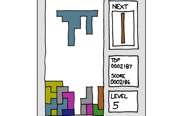Tetris prosto z nieba