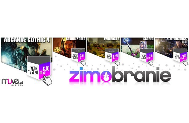 Zimobranie: Wielka zimowa wyprzedaż na Muve Digital ? dzień 11. Gothic, Sacred, Sleeping Dogs
