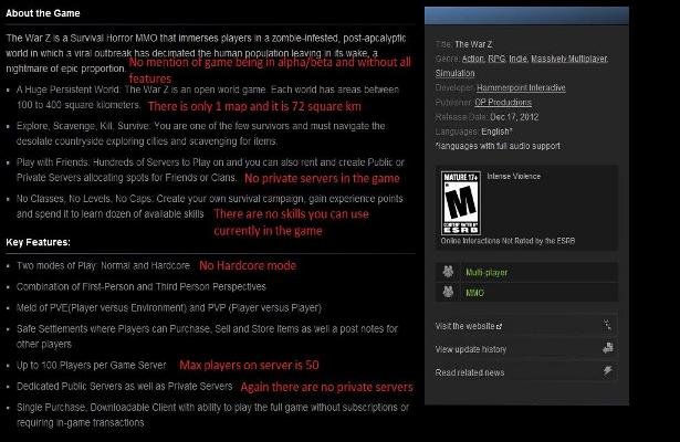 The War Z: Afera na Steamie, gracze boją się cenzury