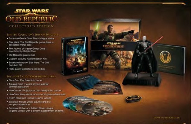 Star Wars: The Old Republic – zawartość edycji kolekcjonerskiej na trailerze [WIDEO]