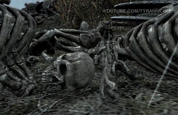 The Elder Scrolls V: Skyrim – bitwa na 1000 wojów i tajemniczy quest związany z Portalem 2 [WIDEO]
