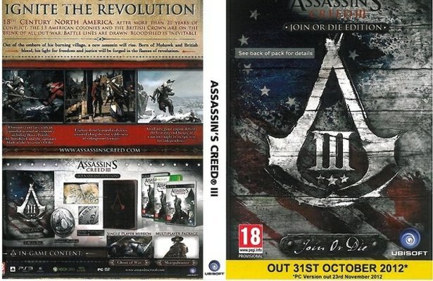 Assassin´s Creed III: Wersja PC (znowu) później?