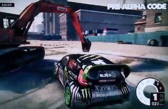 DiRT 3: Gameplay z trybu Gymkhana, z „tancerką na rurce” [WIDEO]