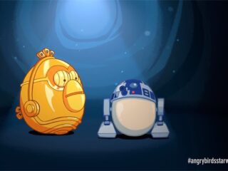 Angry Birds Star Wars: C-3PO i&nbsp;R2-D2 w&nbsp;wersji ptasiej na&nbsp;gameplayu [WIDEO]