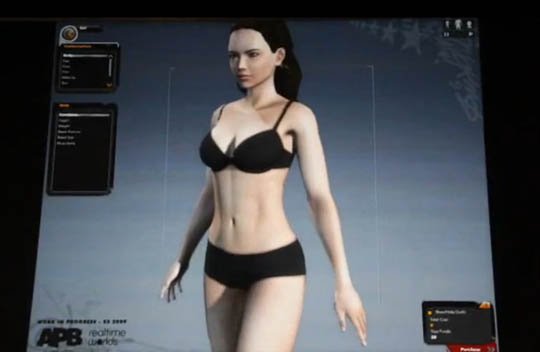 E3 ´09: All Points Bulletin – edytor postaci (film)