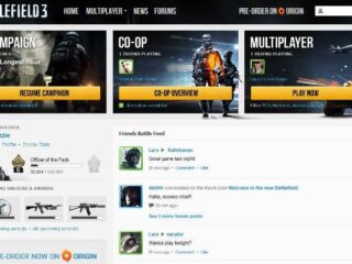 Battlefield 3: Tak wygląda Battlelog…