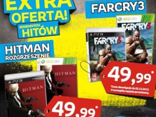 Oddaj dwie używane gry i&nbsp;kup Hitmana Rozgrzeszenie i&nbsp;Far Cry´a 3 znacznie taniej