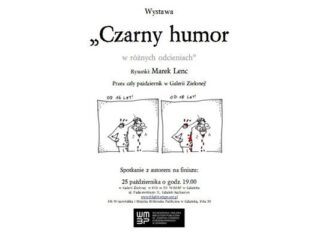 Czarny humor w&nbsp;różnych odcieniach – zapraszamy na&nbsp;wystawę prac Marka Lenca!