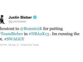 NBA 2K13: Jak sprzedać koszykówkę dziesięcioletnim dziewczętom? Justinem Bieberem [WIDEO]
