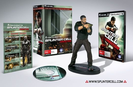 Ubisoft ujawnia europejską kolekcjonerkę Splinter Cell: Conviction. UPDATE: jest zwiastun [WIDEO]