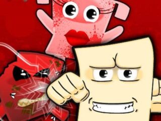 Super Tofu Boy: Parodia Super Meat Boy. Zamiast mięsa ser z soi