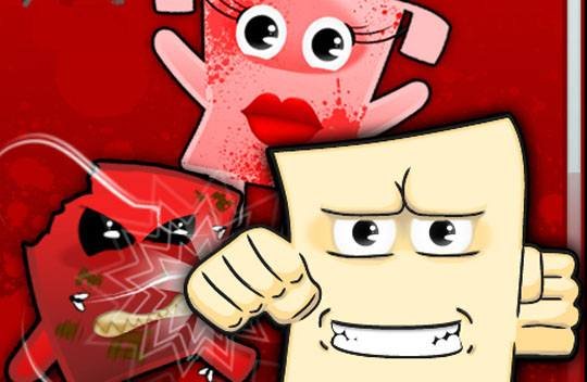 Super Tofu Boy: Parodia Super Meat Boy. Zamiast mięsa ser z soi