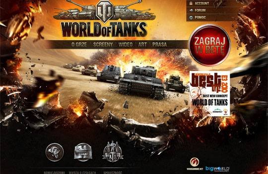 World of Tanks: Uruchomiono polską stronę internetową