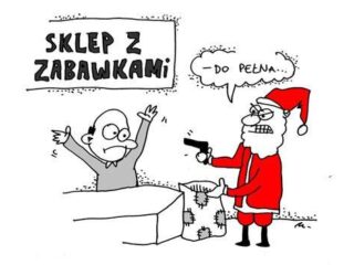 Świąteczna wystawa rysunków Marka Lenca