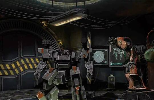 Front Mission Evolved: Mechy z logo Metal Gear Solid [WIDEO]