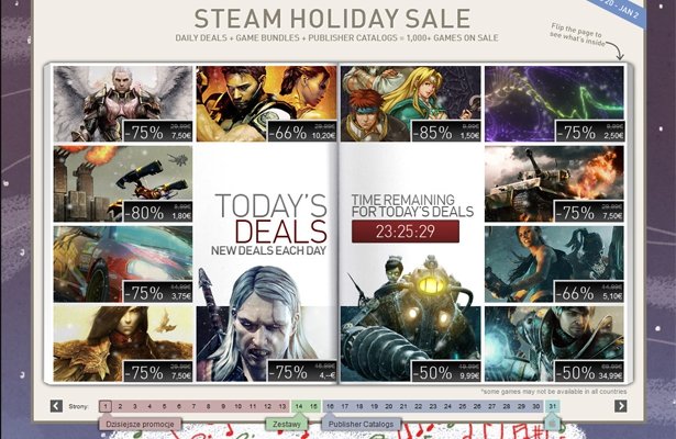 Wielka świąteczna wyprzedaż na Steamie – dzień 2