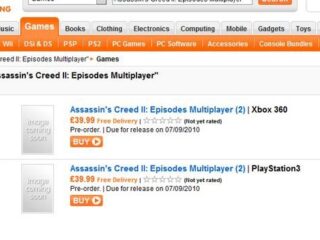 Nowy Assassin´s Creed to Assassin´s Creed II: Episodes Multiplayer?