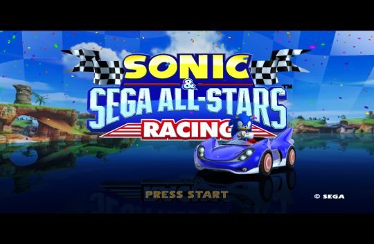 Konfigurator Live – Sonic & SEGA All-Star Racing