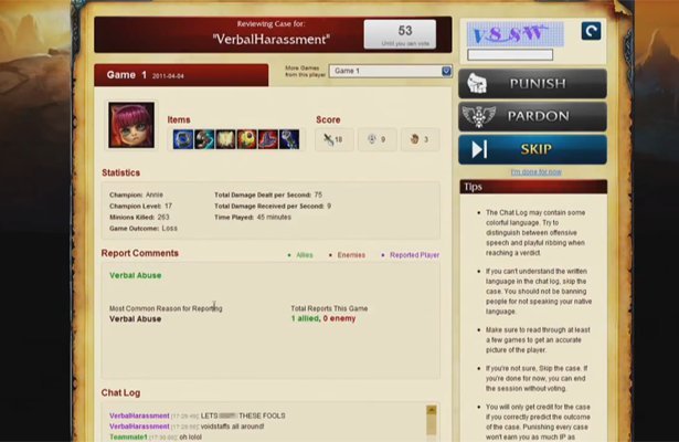 League of Legends: Osądzaj nieuczciwych graczy [WIDEO]
