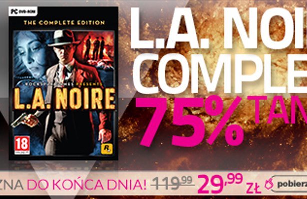 Muve Digital: Tydzień z 2K Games i Rockstarem. L.A. Noire znacznie taniej!