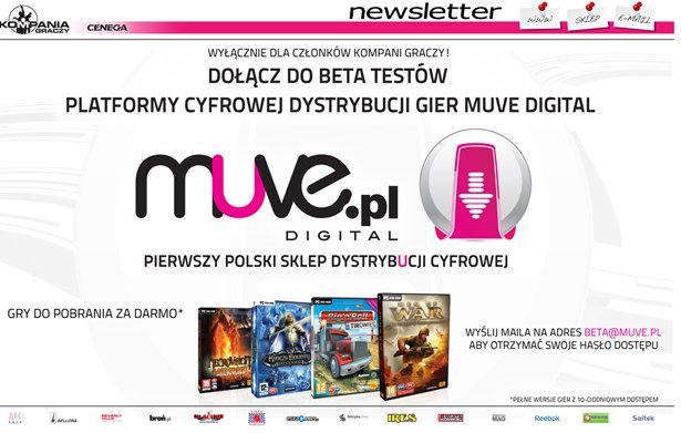 Muve.pl Digital: Weź udział w testach pierwszej stricte polskiej platformy cyfrowej dystrybucji!