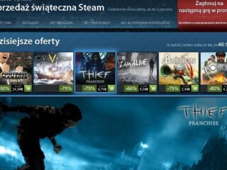 Wielka świąteczna wyprzedaż na&nbsp;Steamie ? dzień 15 (3-4 stycznia 2013). Thief, Civilization, Bastion