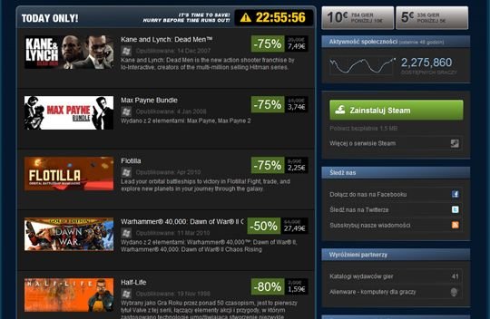 Perils of Summer: Czwarty dzień wyprzedaży serwisu Steam. Half-Life w cenie barszczu!