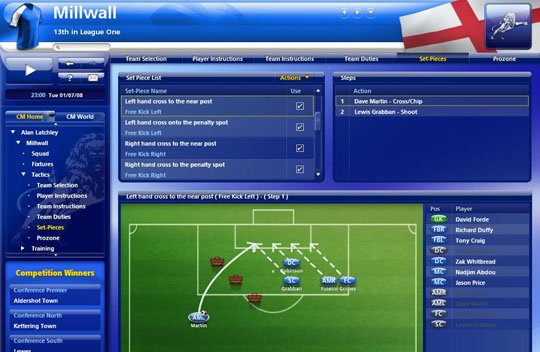 Demo: Championship Manager 2010. Polska wersja językowa, POLSKA LIGA!