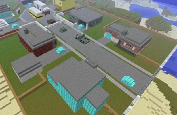 Minecraft: Black Ops – Mapa Nuketown