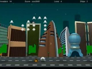 Gra Space Invaders + kreskówka Futurama = bardzo fajny freeware