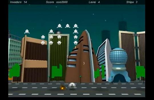 Gra Space Invaders + kreskówka Futurama = bardzo fajny freeware