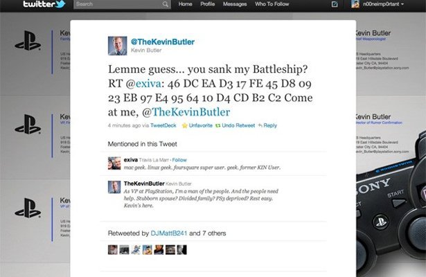Niemożliwe: Kevin Butler na Twitterze „promuje” piractwo na PS3!