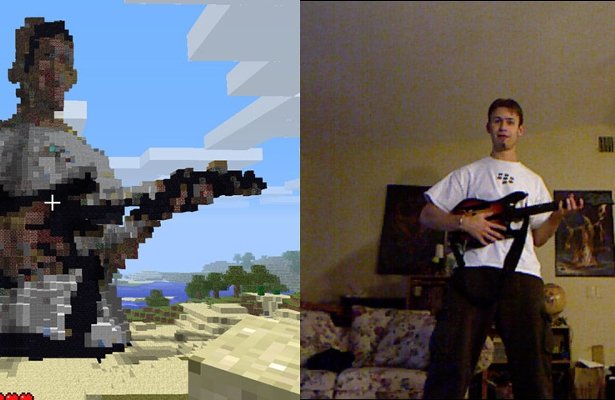 Minecraft i Kinect: Buduj sobą