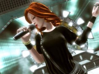 Shirley Manson w Guitar Hero 5 [WIDEO]