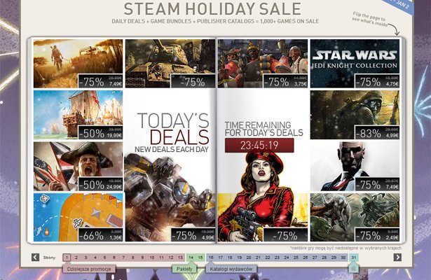 Świąteczna wyprzedaż na Steamie – dzień 12