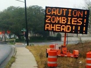 Zombie w centrum Sydney – demonstracja za wprowadzeniem R18+