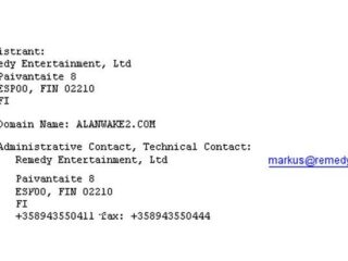 E3 2012: Alan Wake 2 – „dwójka” niemal potwierdzona. Zarejestrowano odpowiednią domenę