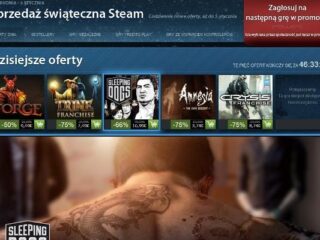 Wielka świąteczna wyprzedaż na&nbsp;Steamie ? dzień 16 (4-5 stycznia 2013). Sleeping Dogs, Amnesia, Trine